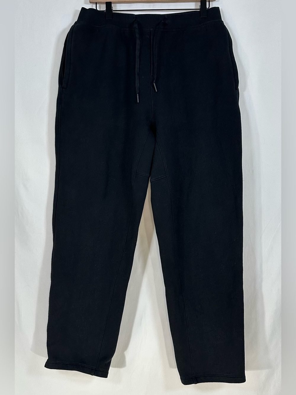 Lululemon 3 Pocket Drawstring Jogger Pants Sweatpants Black Medium Athletic